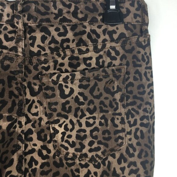 William Rast Perfect Skinny Leopard Jeans Sz 28 - Picture 7 of 9